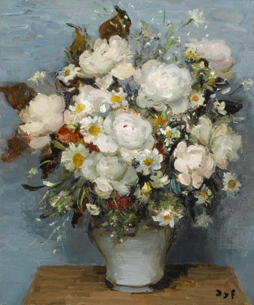 Peonies by Marcel Dyf