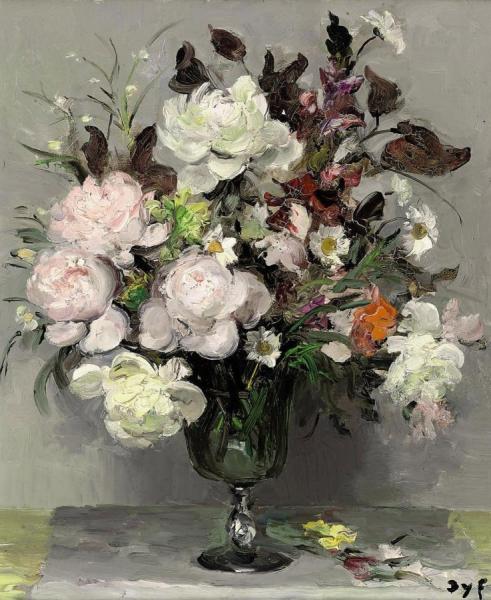 Peonies by Marcel Dyf