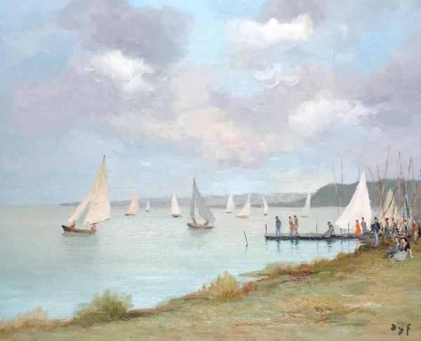 Regatta by Marcel Dyf