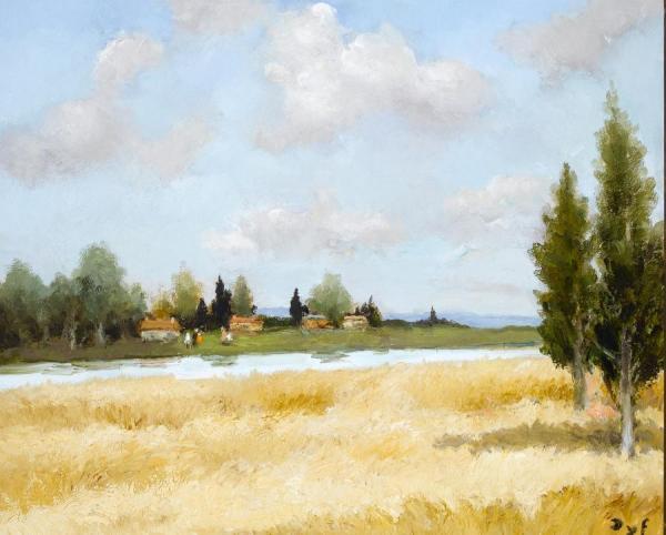 River In Brittany by Marcel Dyf