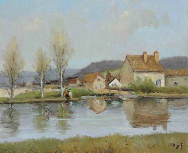 Slow Water by Marcel Dyf