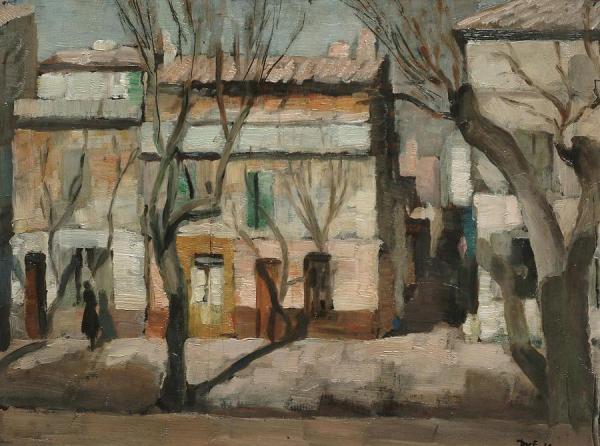 Street Scene by Marcel Dyf