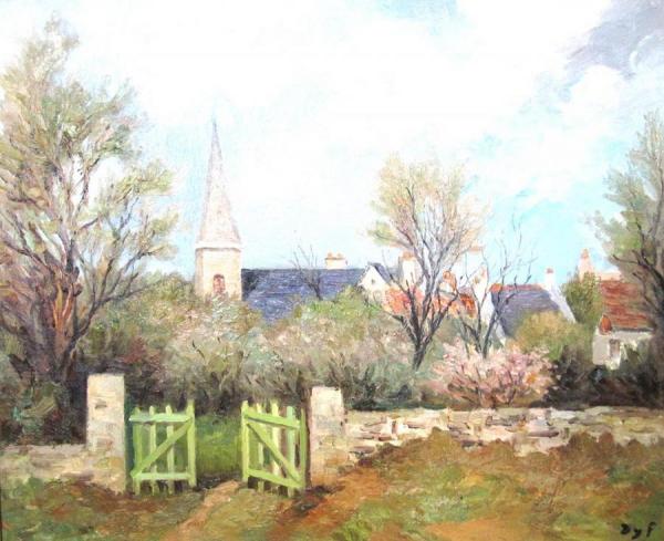 The Church Gate by Marcel Dyf