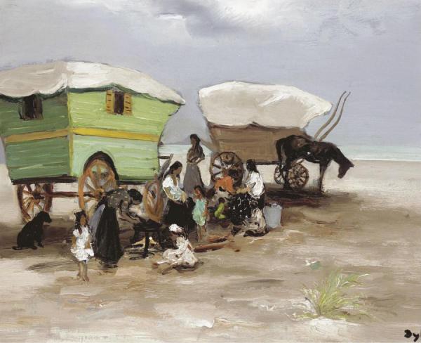 The Encampment by Marcel Dyf