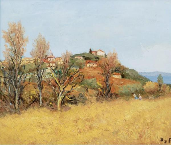 The Hill Of Gaude by Marcel Dyf