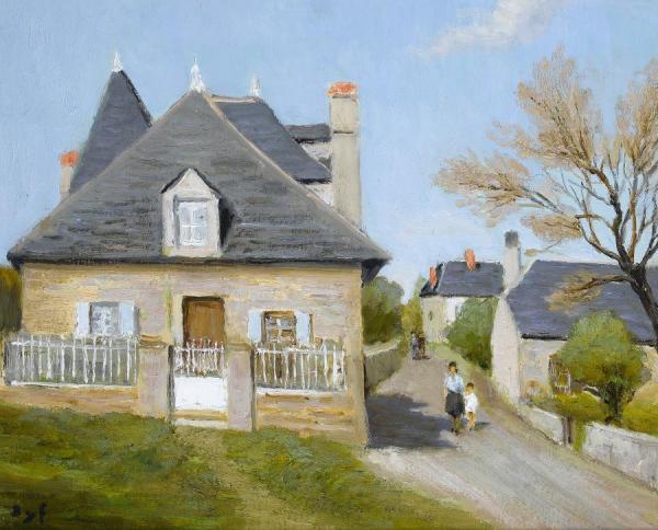 The Morning Walk by Marcel Dyf