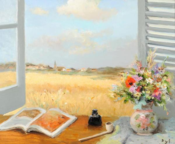 The Open Window by Marcel Dyf