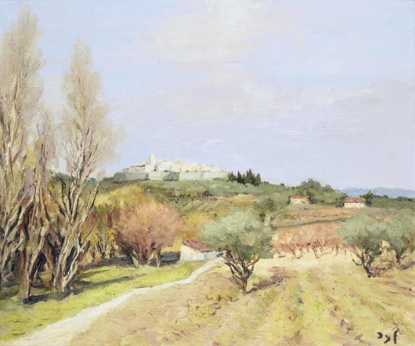 The Plain Of St.paul by Marcel Dyf