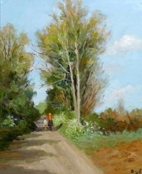 The Promenade by Marcel Dyf