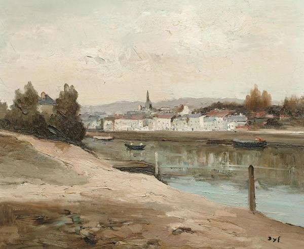 The River Bank by Marcel Dyf