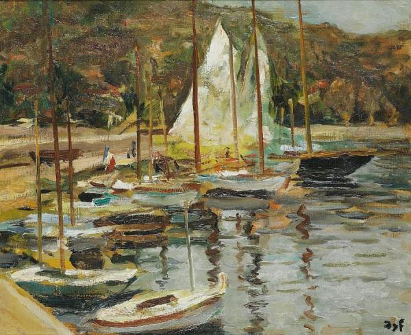 The Small Port by Marcel Dyf