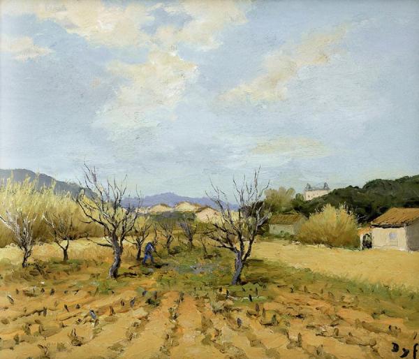 The Vineyard by Marcel Dyf