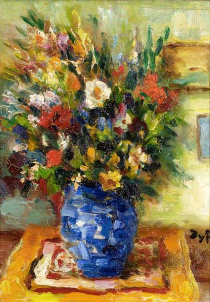 Vase De Fleurs by Marcel Dyf