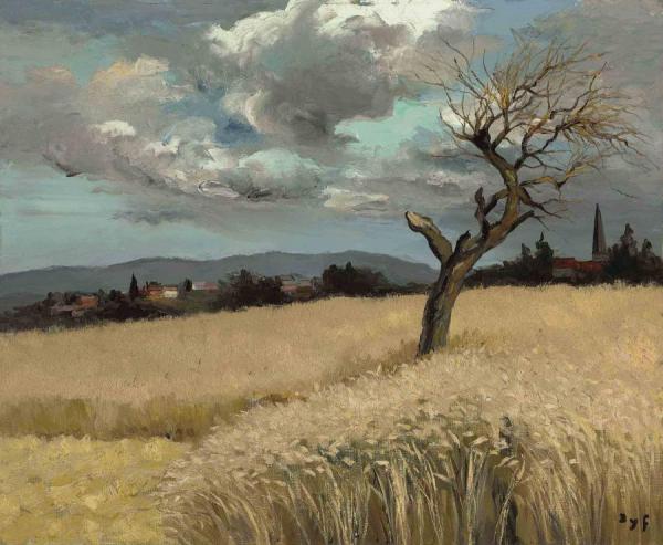 Wheat In Ile-de-france by Marcel Dyf
