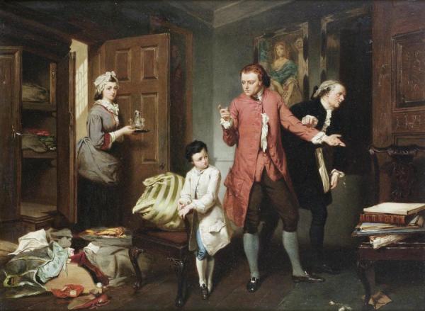 A Painter's First Work by Marcus Stone Oil Painting Reproductions