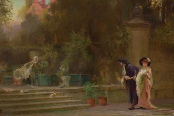 Married For Love by Marcus Stone