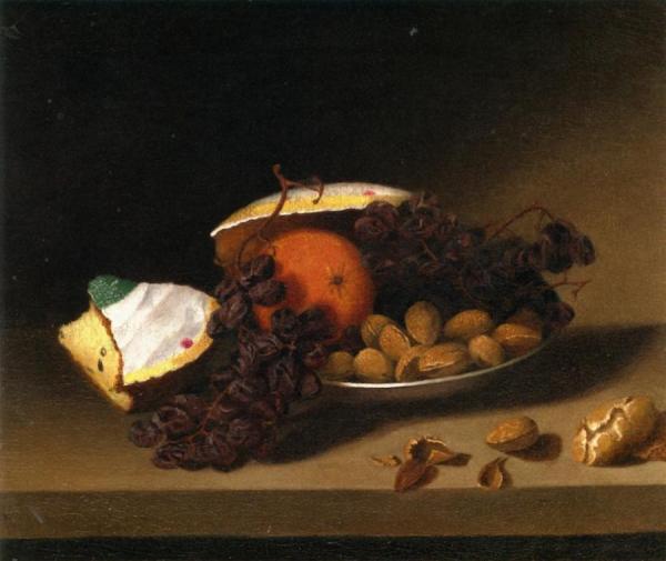 Cake, Raisins And Nuts by Margaretta Angelica Peale