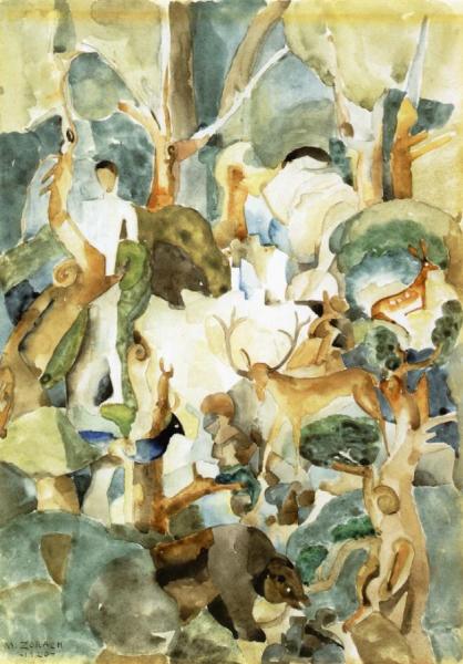 Marguerite Thompson Zorach Adam And Eve