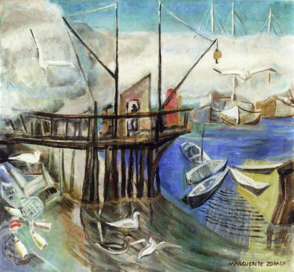 Marguerite Thompson Zorach Fishing Dock