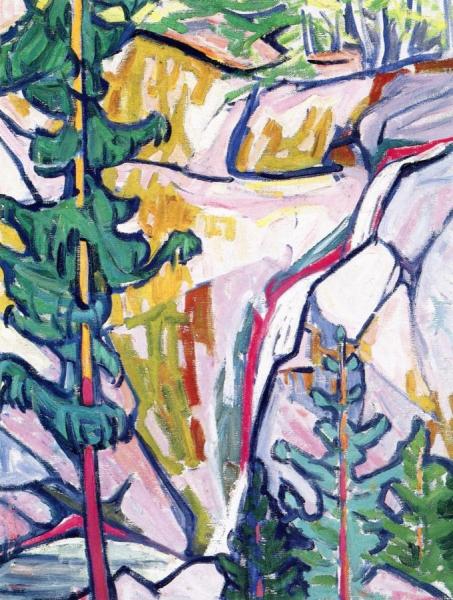 Marguerite Thompson Zorach The Waterfall - California