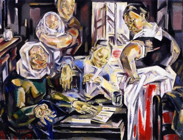 The Fortune Teller by Maria Blanchard Oil Painting Reproductions