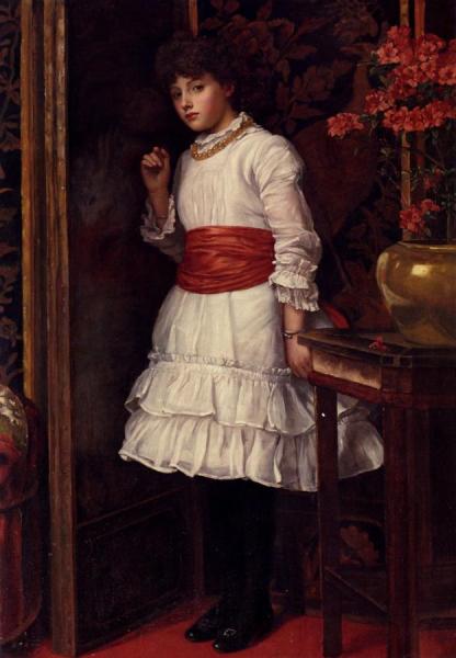 Matilda In The Red Sash by Maria Brooks