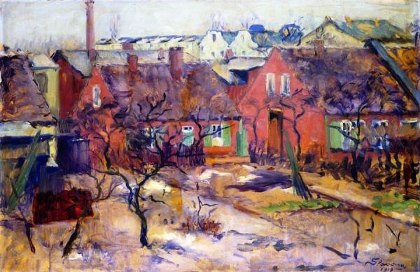 Thaw At Lübeck by Maria Slavona