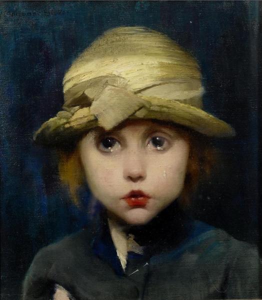 Marianne Stokes A Tearful Child
