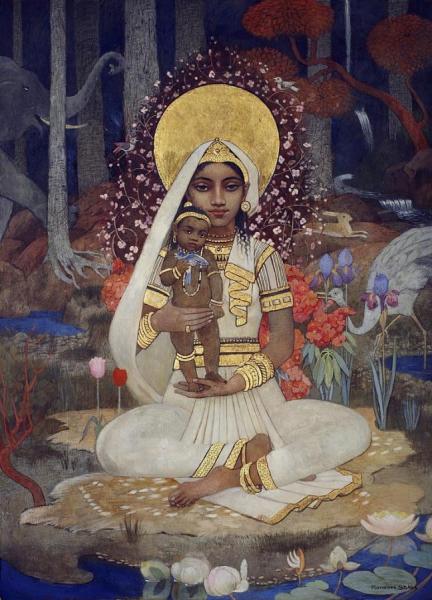 Marianne Stokes Devaki, Mother Of Krishna