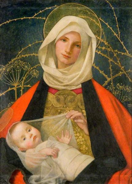 Marianne Stokes Madonna And Child