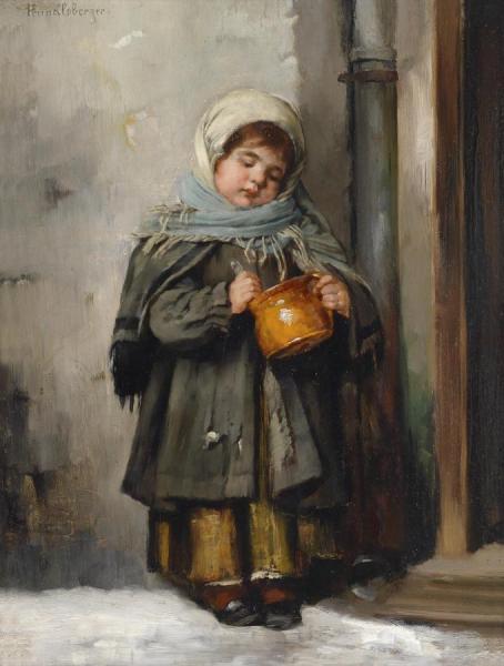 The Milk Jug by Marianne Stokes