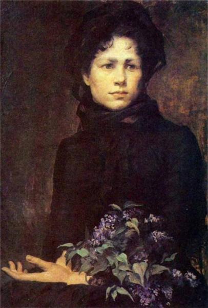 Lilacs by Marie Bashkirtseff