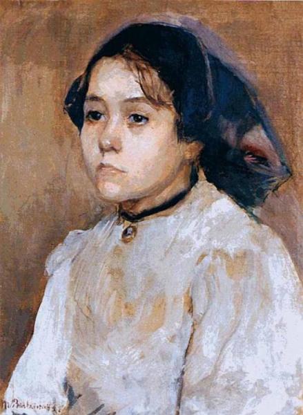 Portrait Of A Young Girl by Marie Bashkirtseff