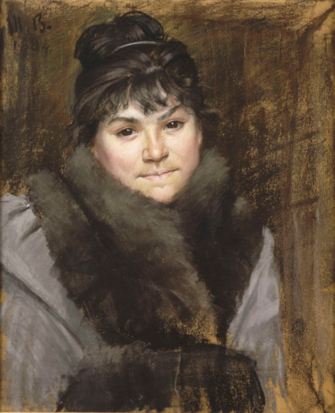 Portrait Of Madame X by Marie Bashkirtseff