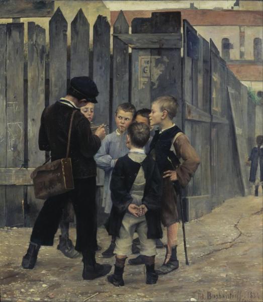The Meeting by Marie Bashkirtseff