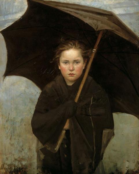 The Umbrella by Marie Bashkirtseff