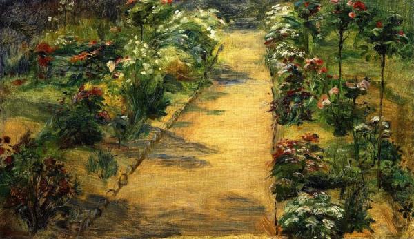 Marie Bracqemond Landscape: Garden Path