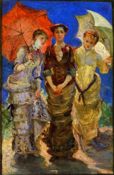 Marie Bracqemond Study For The Three Graces