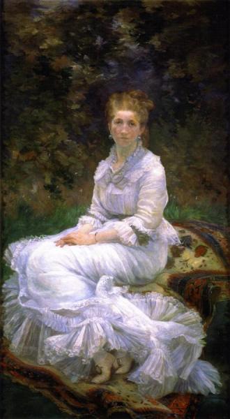 Marie Bracqemond The Lady In White