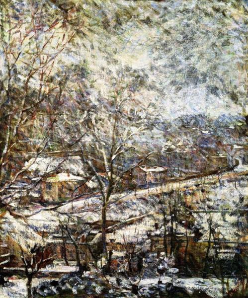 Marie Bracqemond Winter Landscape