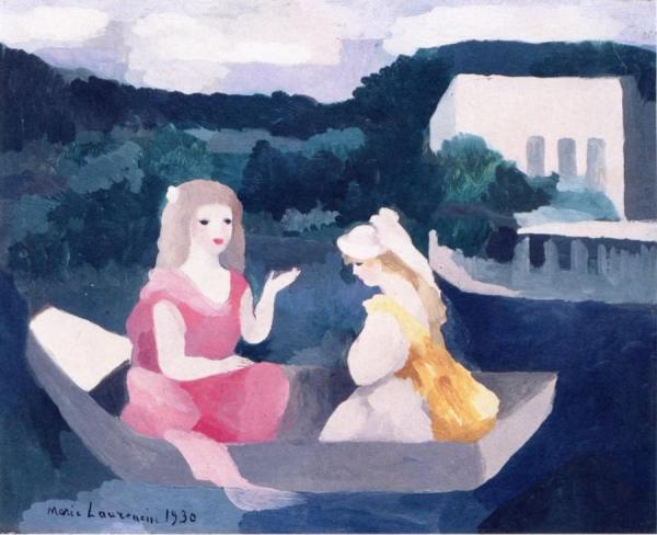 A Boat Ride by Marie Laurencin