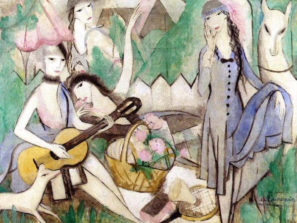 A Pastoral Concert by Marie Laurencin