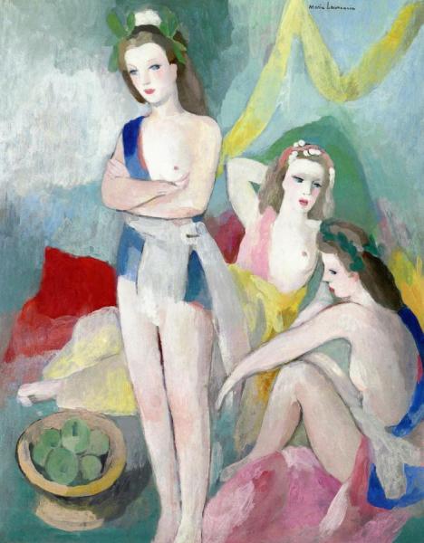 Ballerinas At Rest by Marie Laurencin