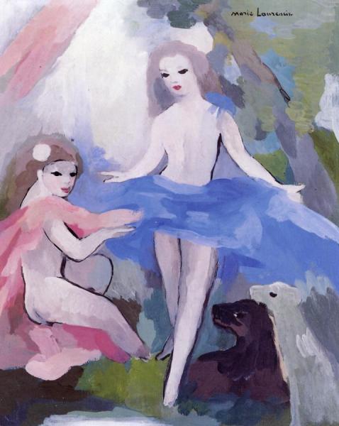 Bathers by Marie Laurencin