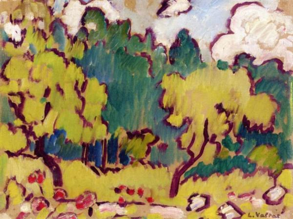Bois De Boulogne by Marie Laurencin