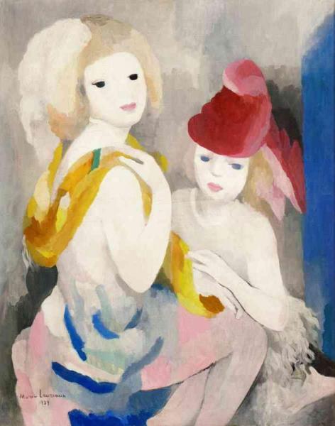 Clowns by Marie Laurencin