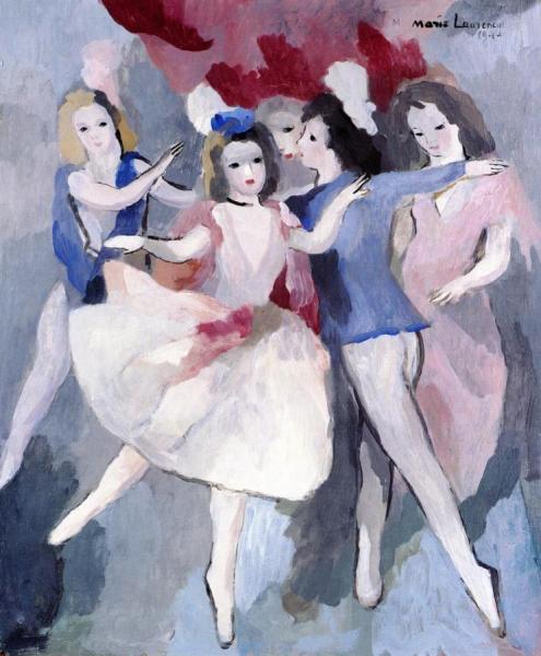 Dancers by Marie Laurencin