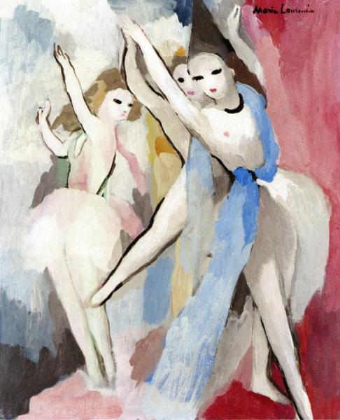 Dancers by Marie Laurencin