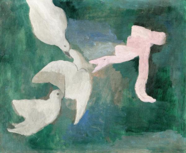 Doves by Marie Laurencin