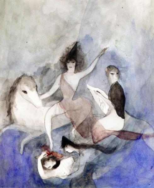 Four Nymphs by Marie Laurencin